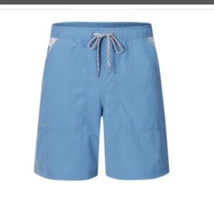 Drake Light Blue Swim Board Shorts